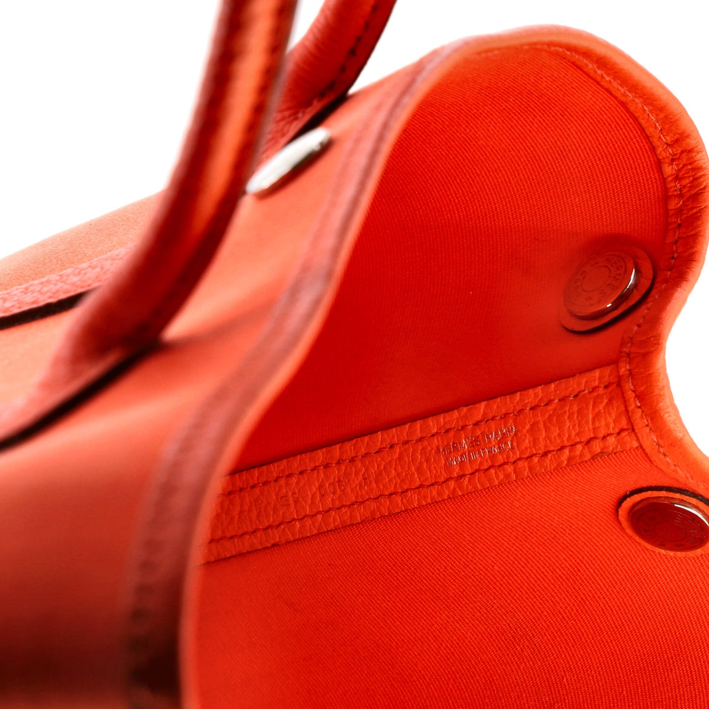 Hermès Garden Party Tote Bag, Toile and Leather, 30