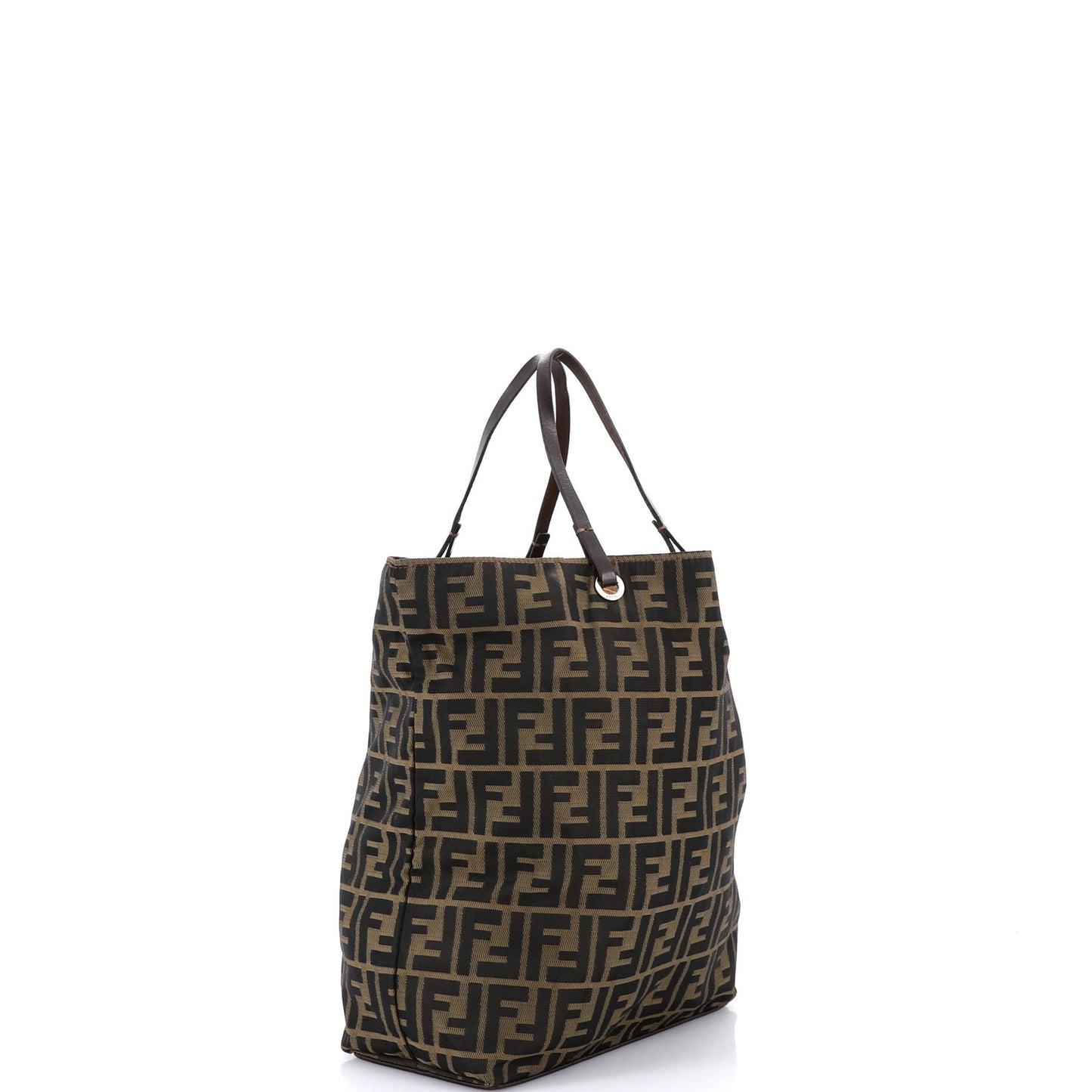 Fendi Vintage Open Tote Bag in Zucca Canvas, Medium