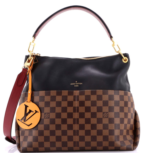 Louis Vuitton Maida Handbag in Damier Leather