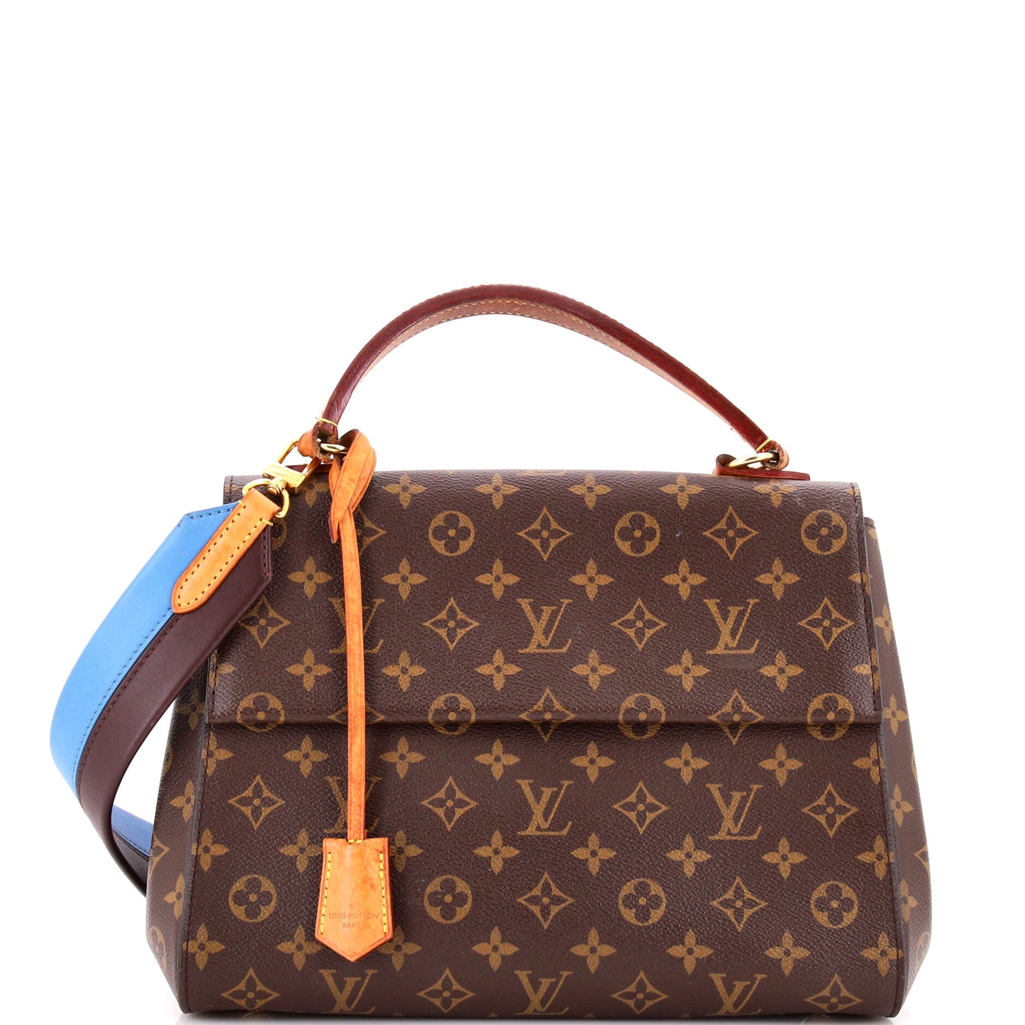 Louis Vuitton Cluny Top Handle Bag in Monogram Canvas, MM
