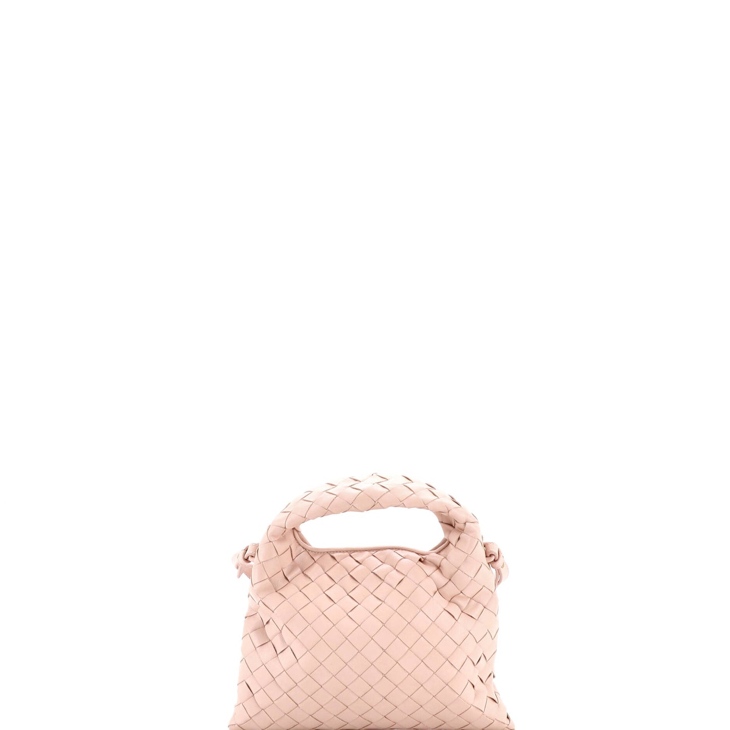 Bottega Veneta Hop Top Handle Bag in Intrecciato Nappa, Mini