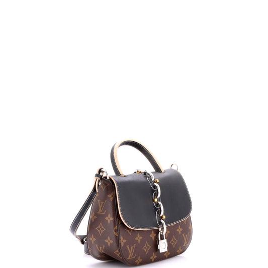 Louis Vuitton Chain It Handbag Monogram Canvas and Leather PM