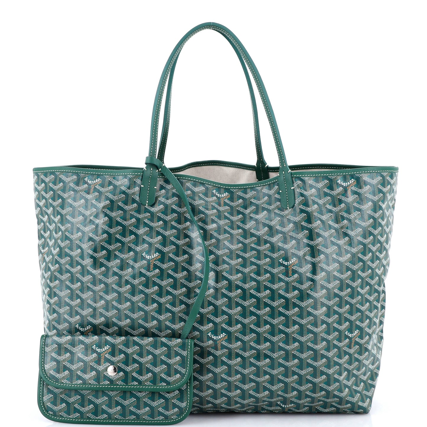 Goyard Saint Louis Tote in Coated Canvas GM