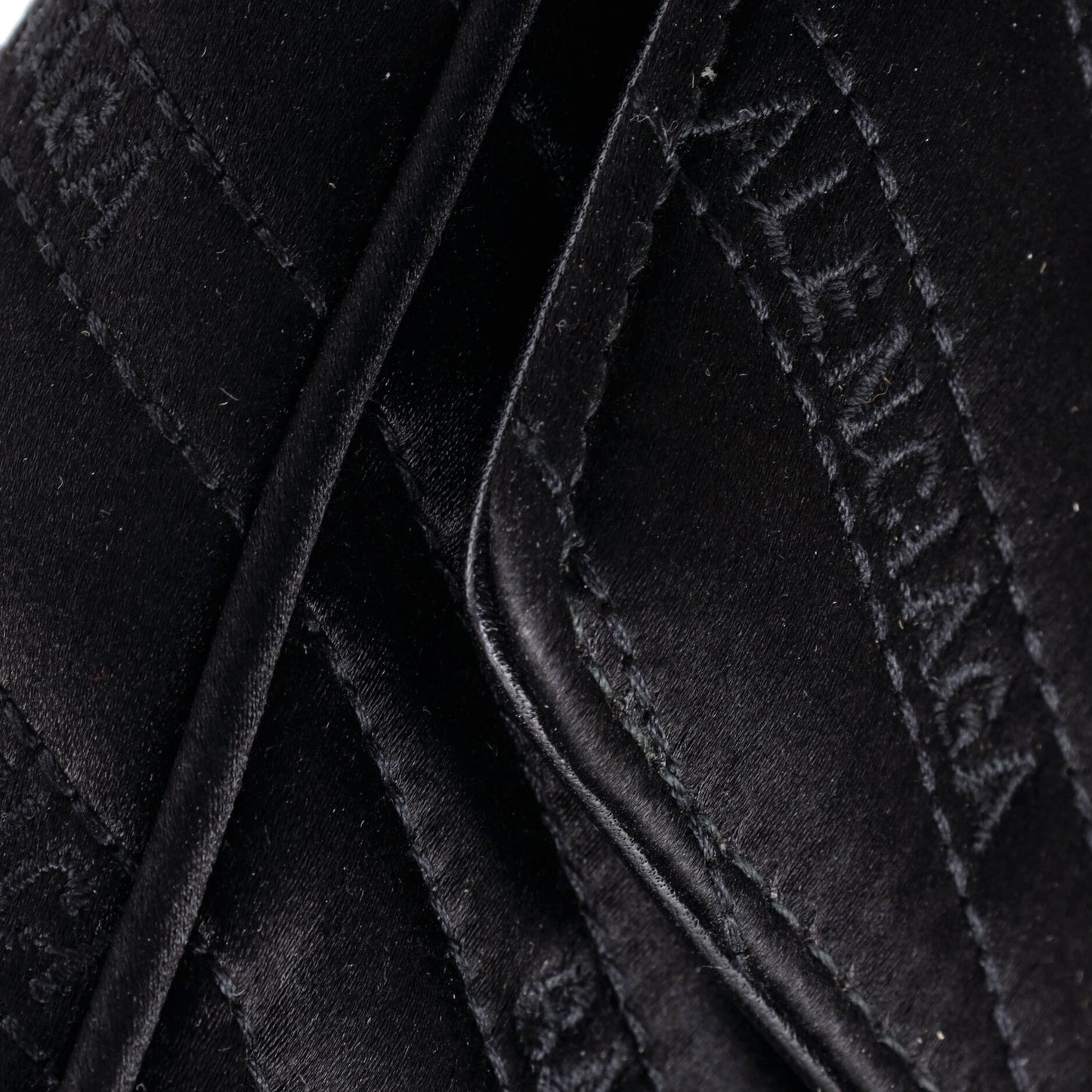 Balenciaga BB Chain Round Shoulder Bag in Quilted Satin, Small