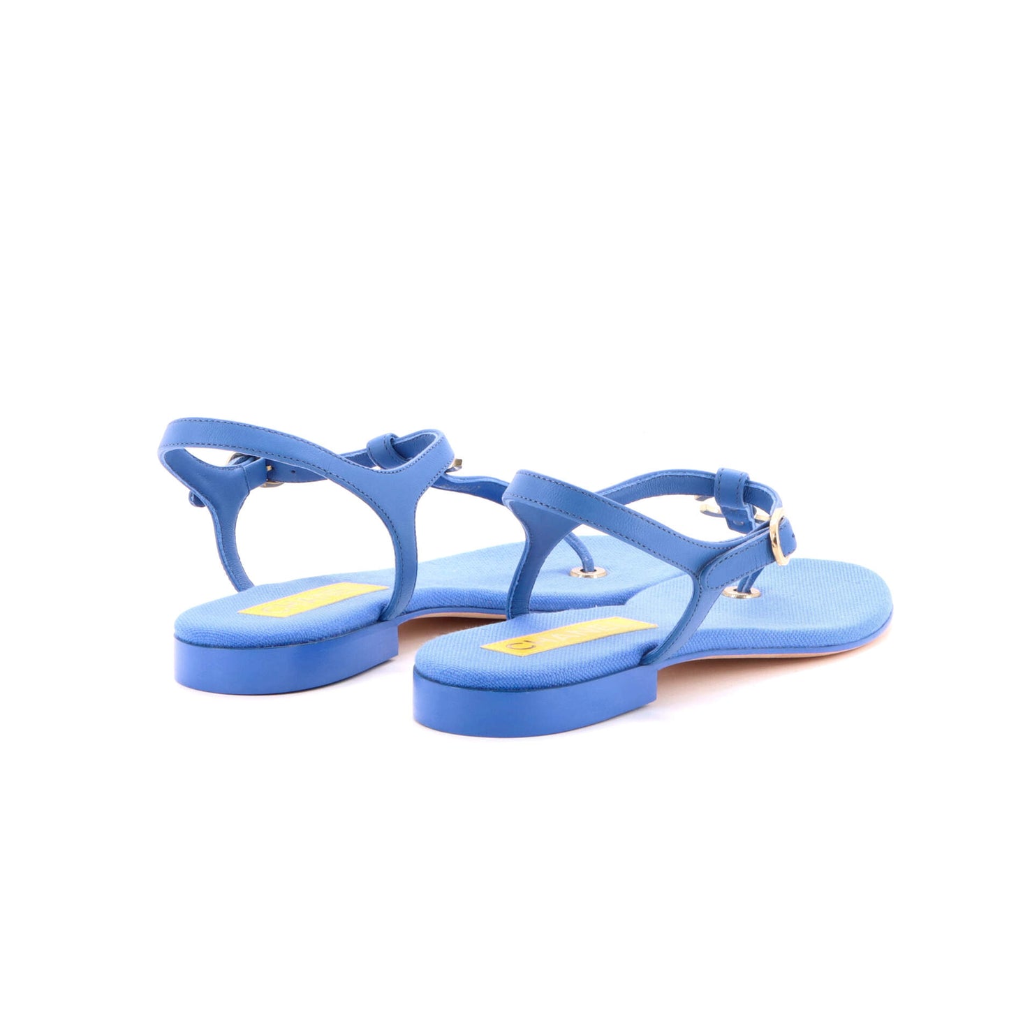 Chanel Women's CC Thong Sandals in Leather