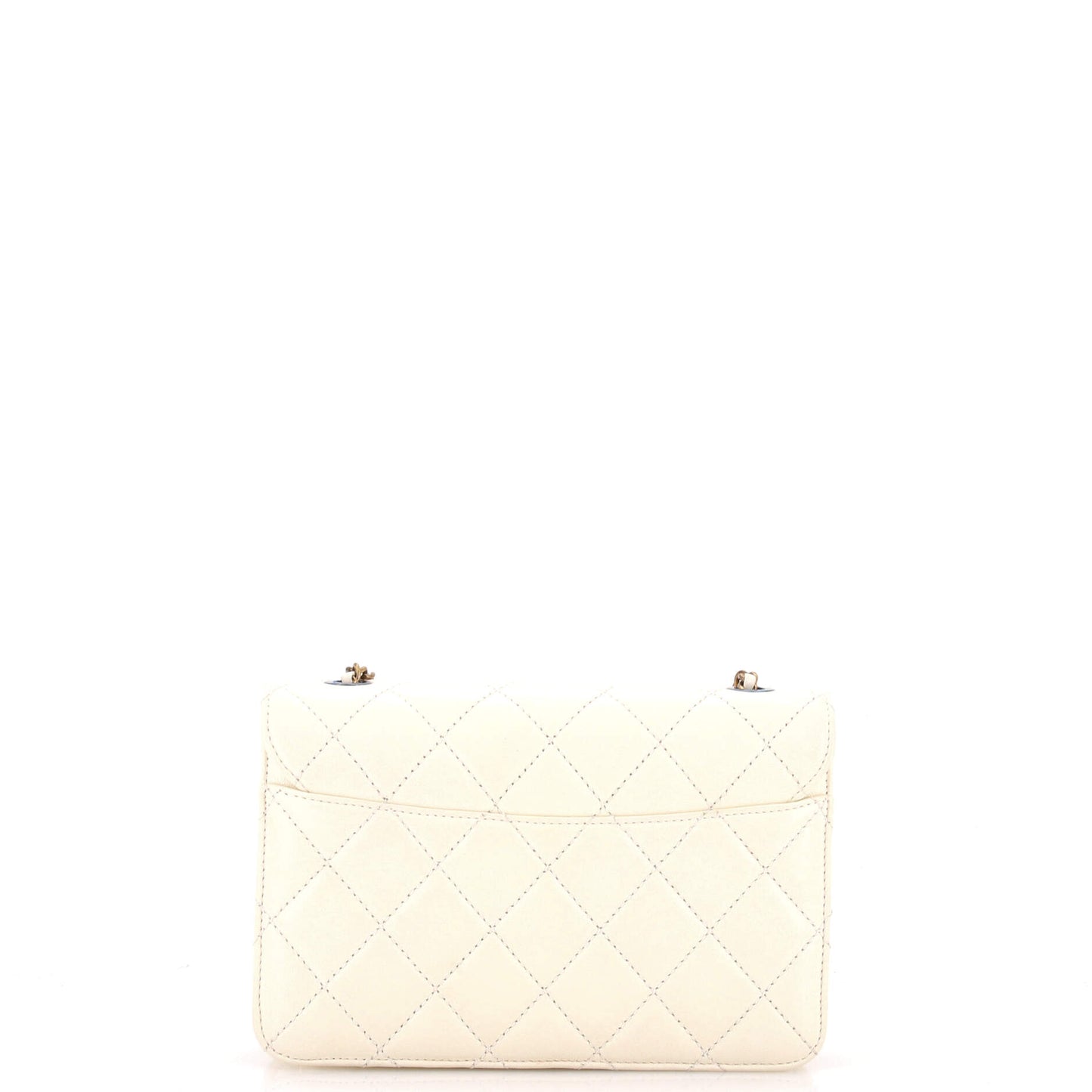 Chanel Beauty Lock Flap Bag, Quilted Sheepskin, Mini