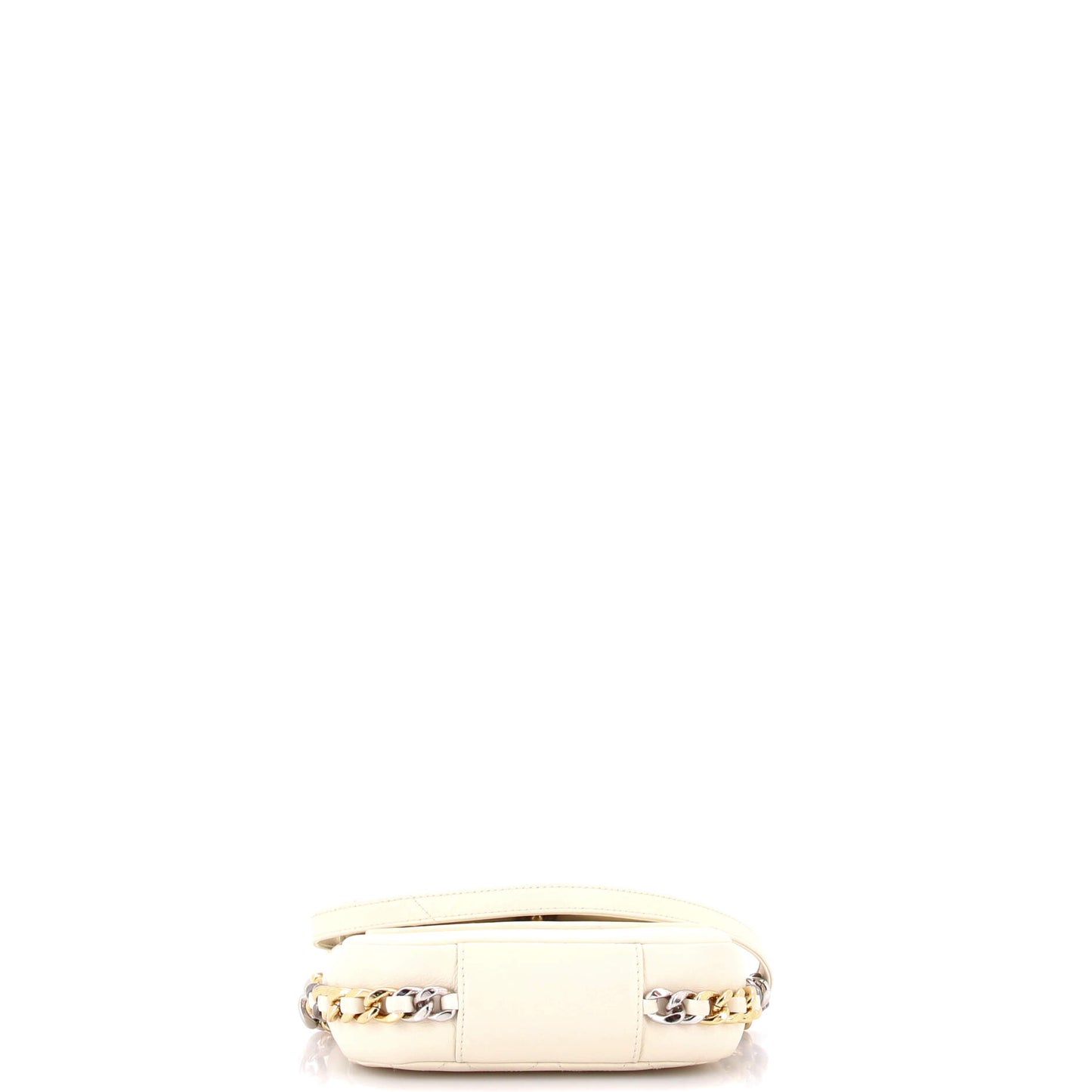 Chanel Two-Tone Envelope Flap Bag in Quilted Calfskin, Small