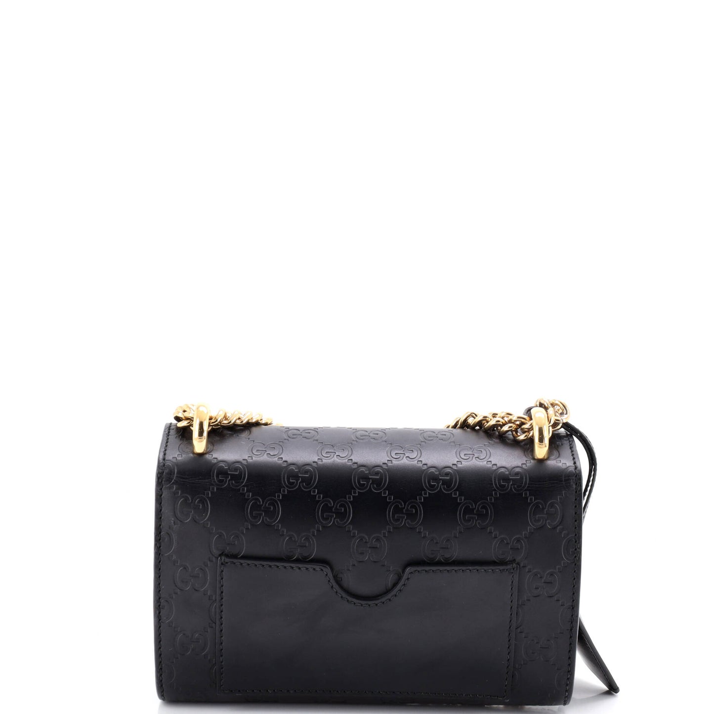 Gucci Padlock Shoulder Bag, Guccissima Leather, Small