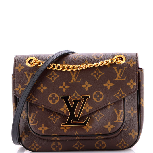 Louis Vuitton Passy Handbag in Monogram Canvas