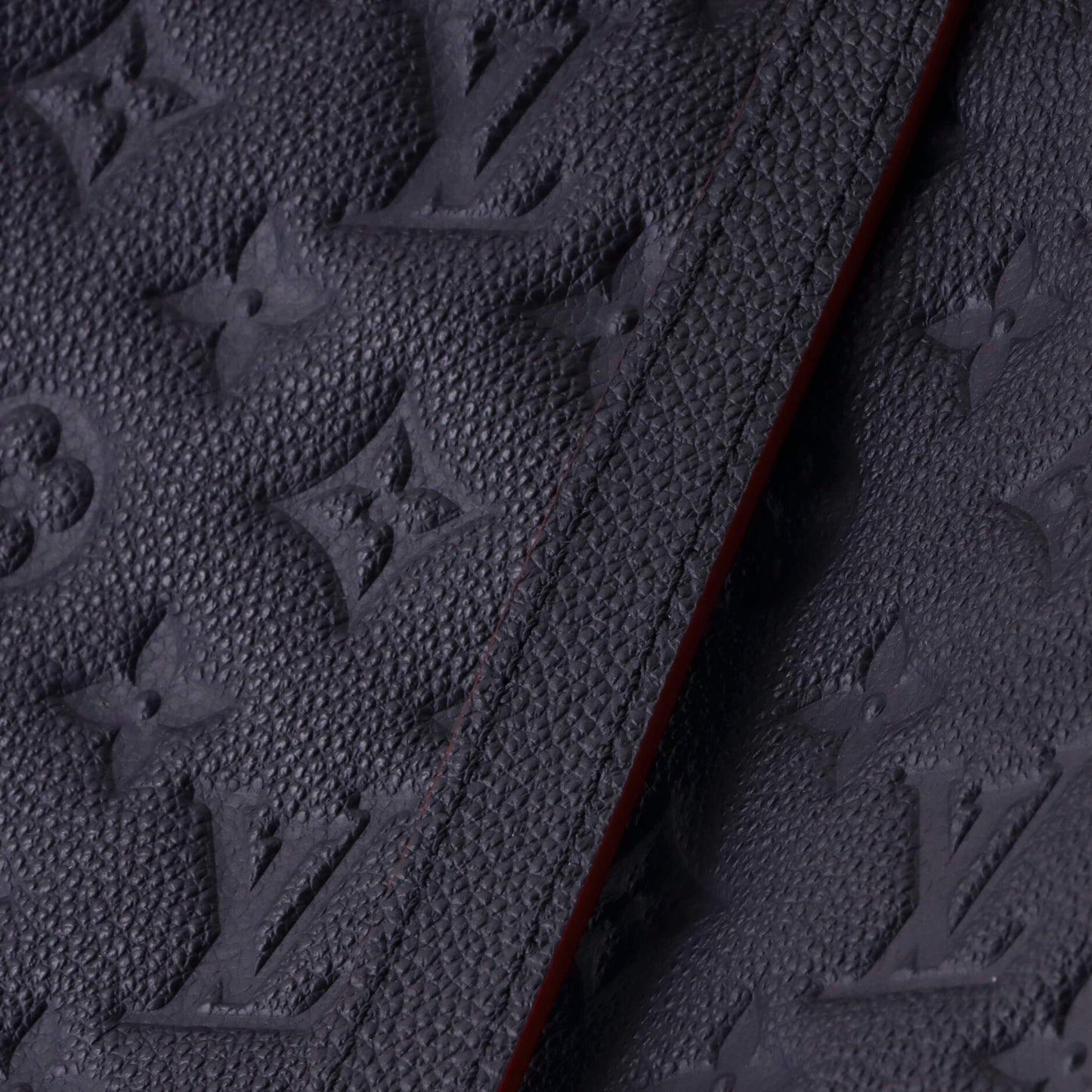 Louis Vuitton Montaigne Handbag Monogram Empreinte Leather MM