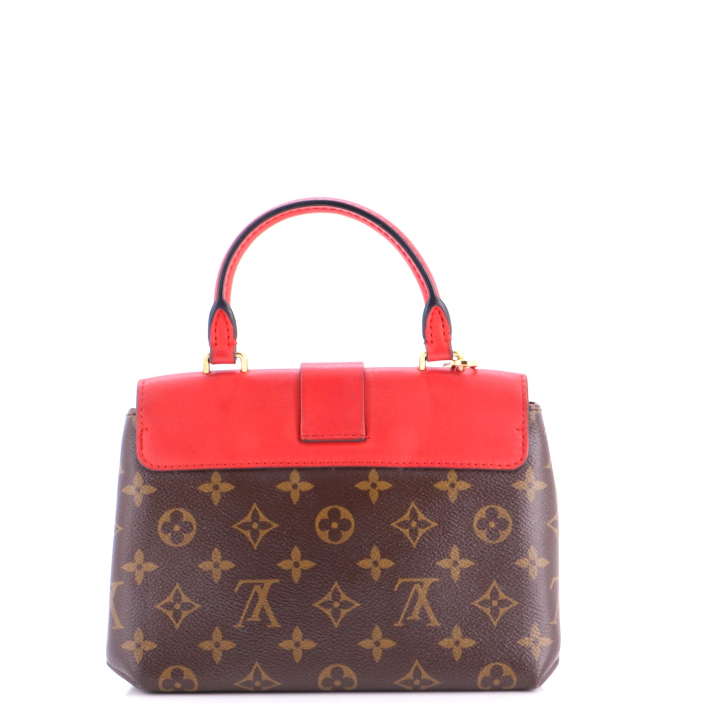 Louis Vuitton Rocky Handbag Monogram Canvas and Leather BB