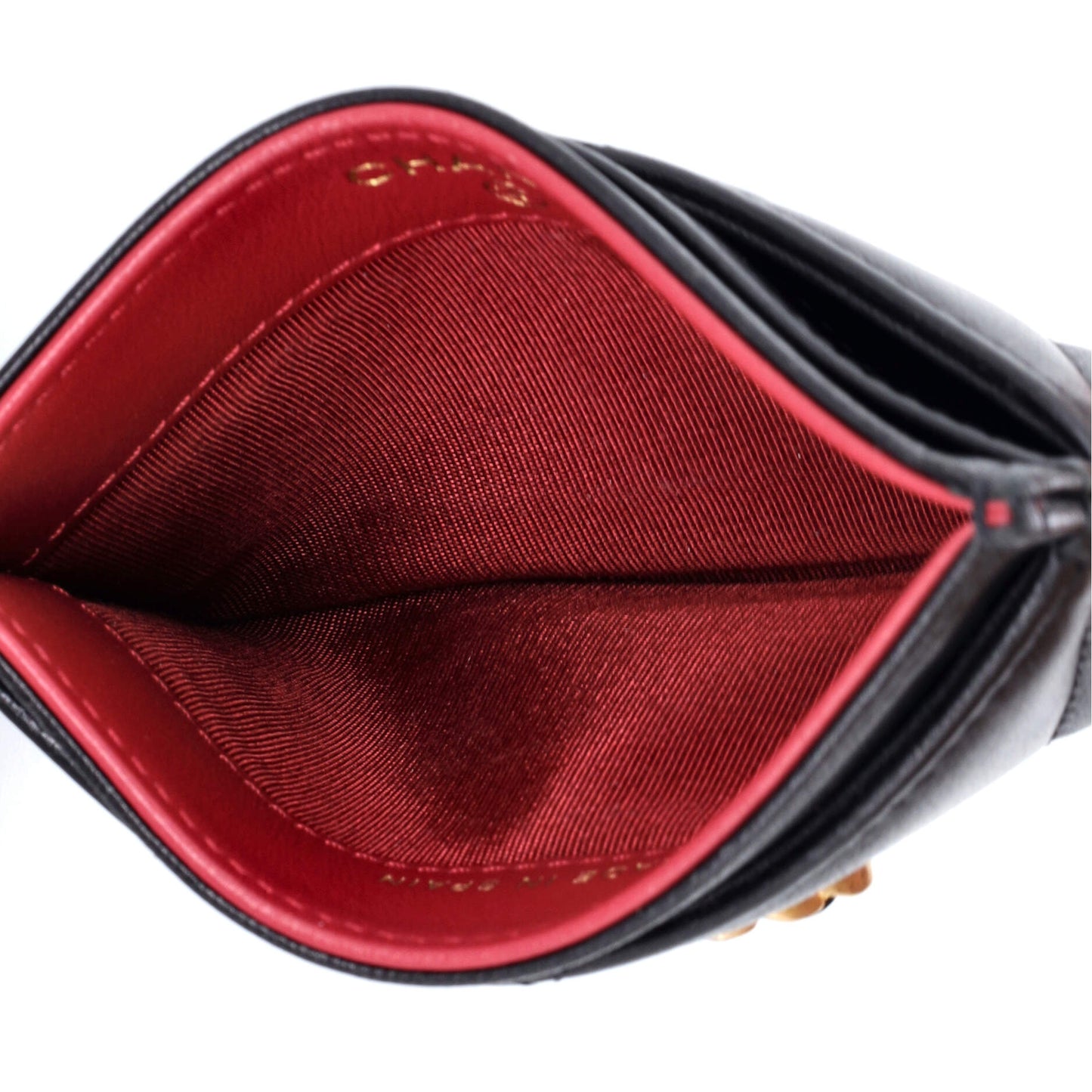 Chanel 19 Card Holder in Quilted Leather