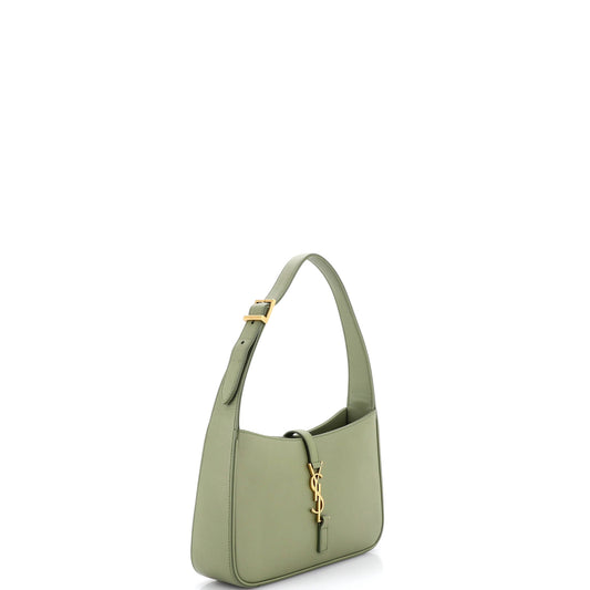 Saint Laurent Le 5 a 7 Hobo Leather Small