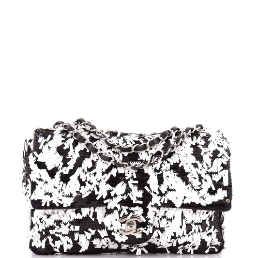 Chanel CC Chain Flap Bag, Sequins, Medium
