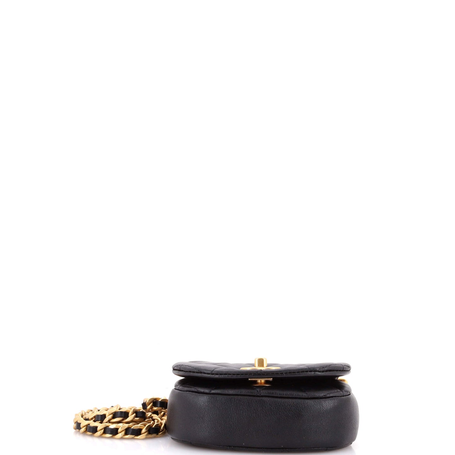 Chanel Cocomer Mini Clutch in Quilted Calfskin with Chain