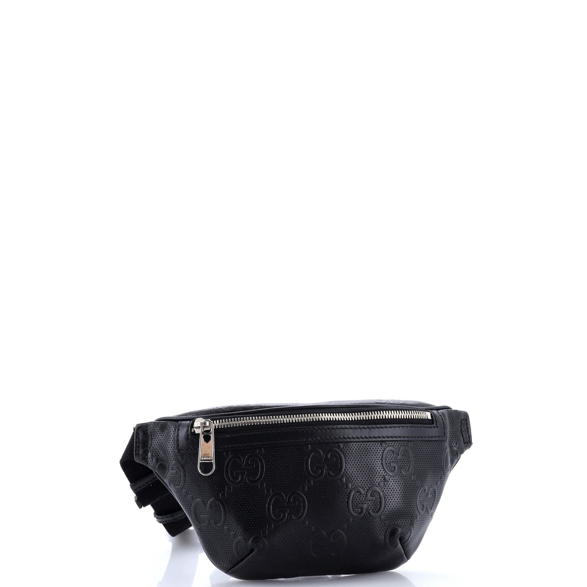 Gucci Belt Bag GG Embossed Perforated Leather Small