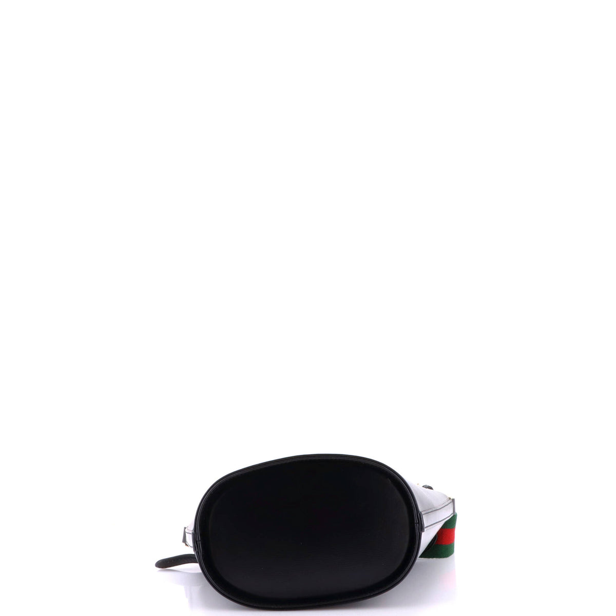 Gucci Jackie Web Bucket Bag Leather