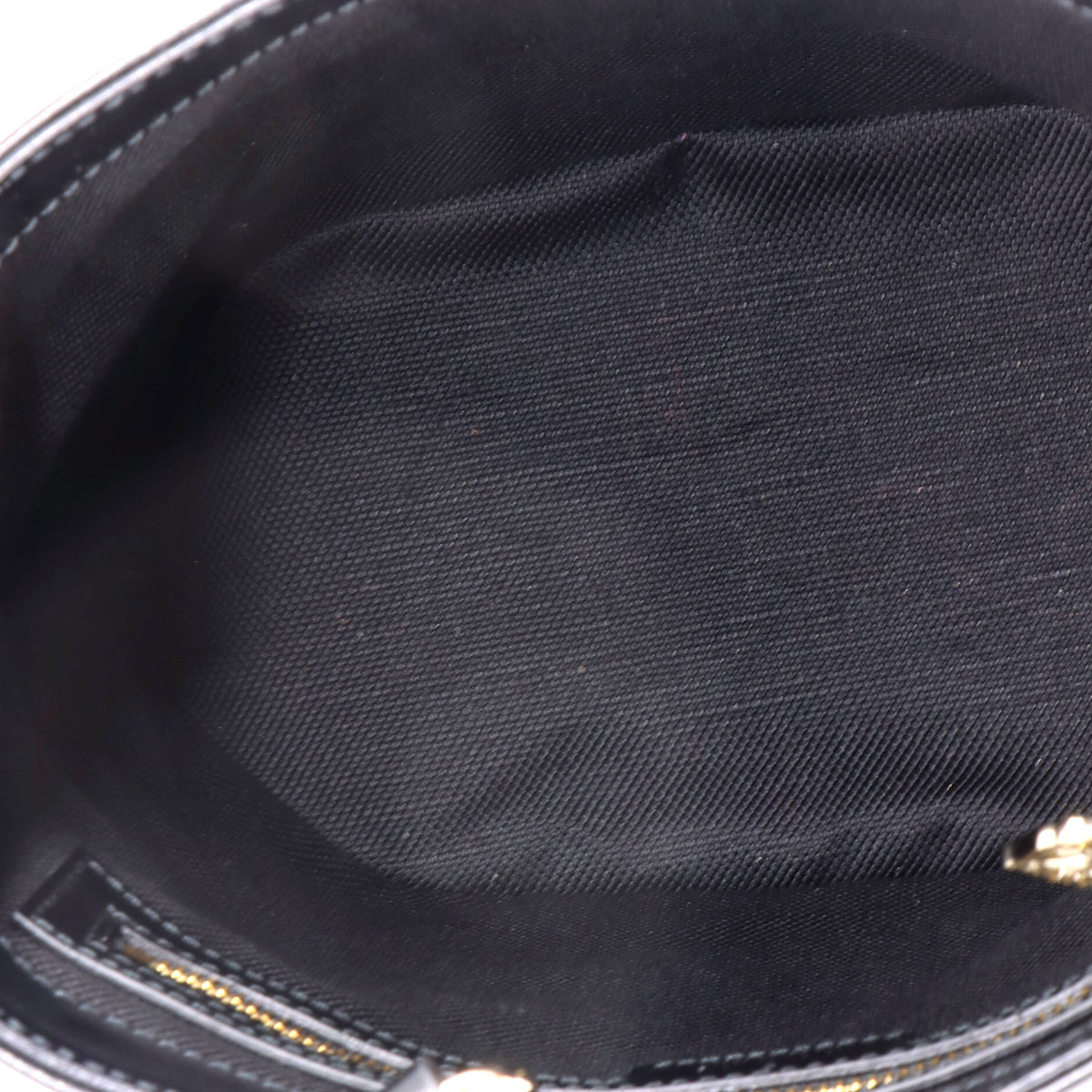 Gucci Jackie Web Bucket Bag Leather