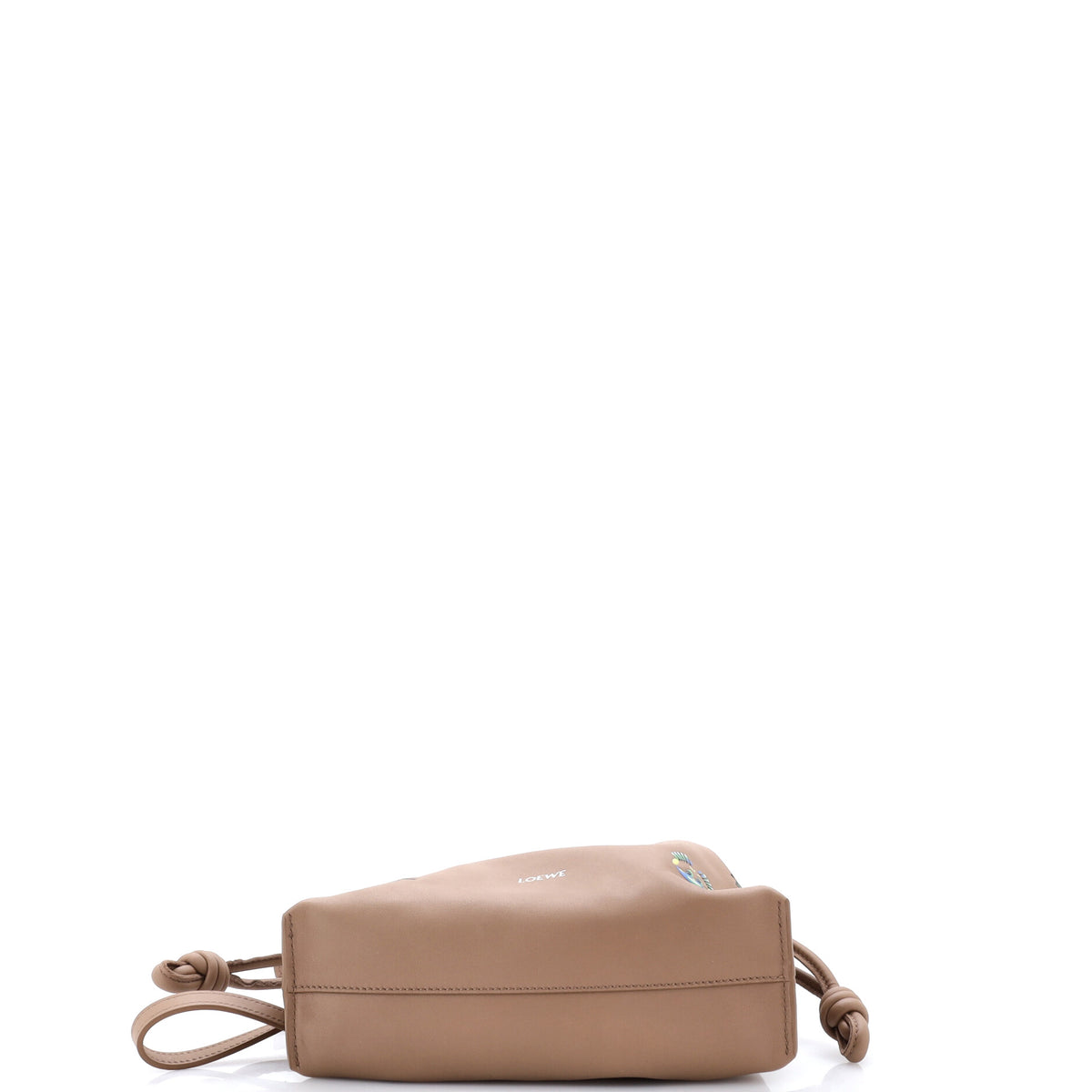 Loewe x Louis Wain Flamenco Cats Knot Clutch Embroidered Leather Mini