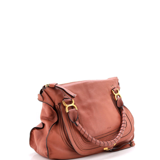 Chloe Marcie Shoulder Bag Leather Large