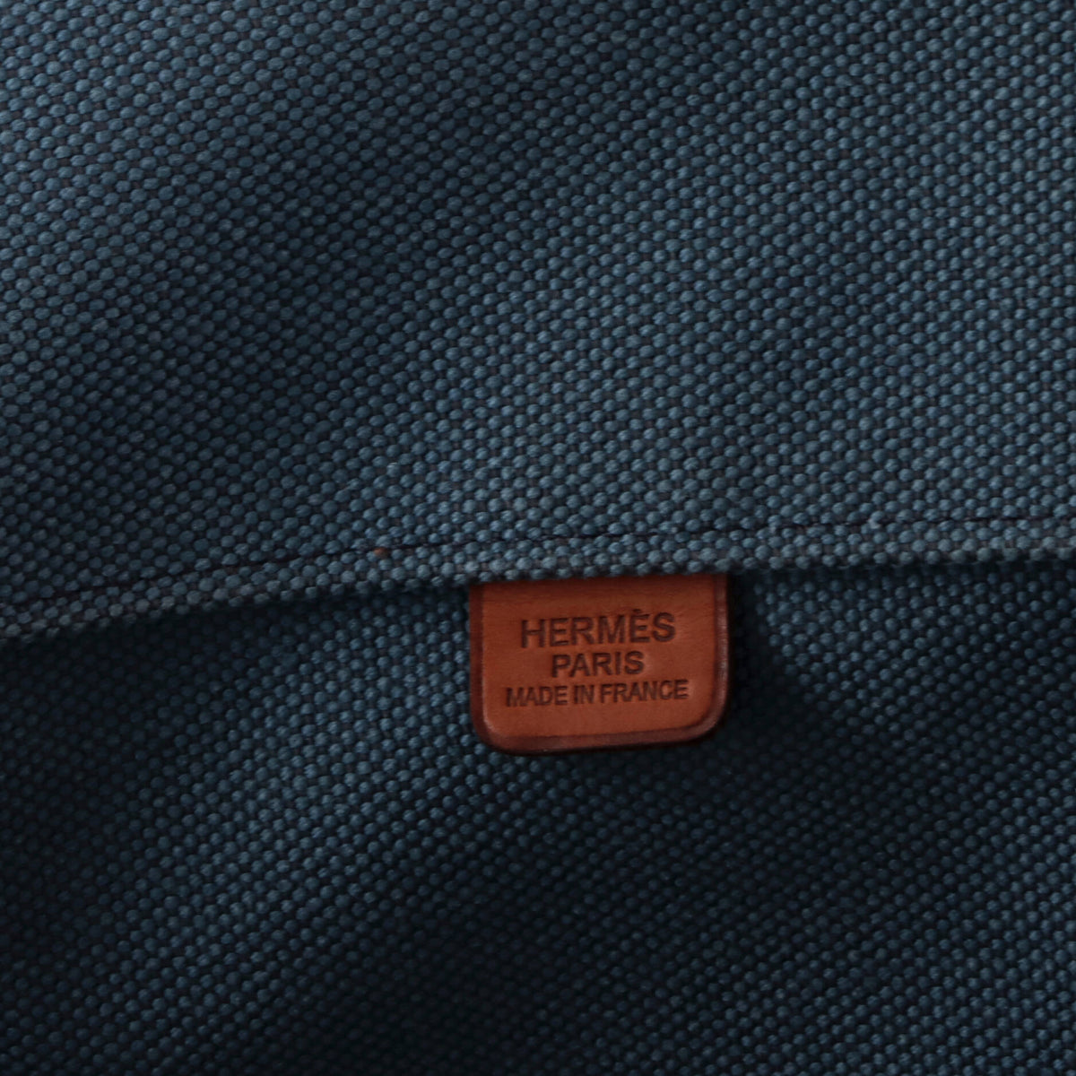 Hermes Sac Steeple Tote Printed Toile with Wood