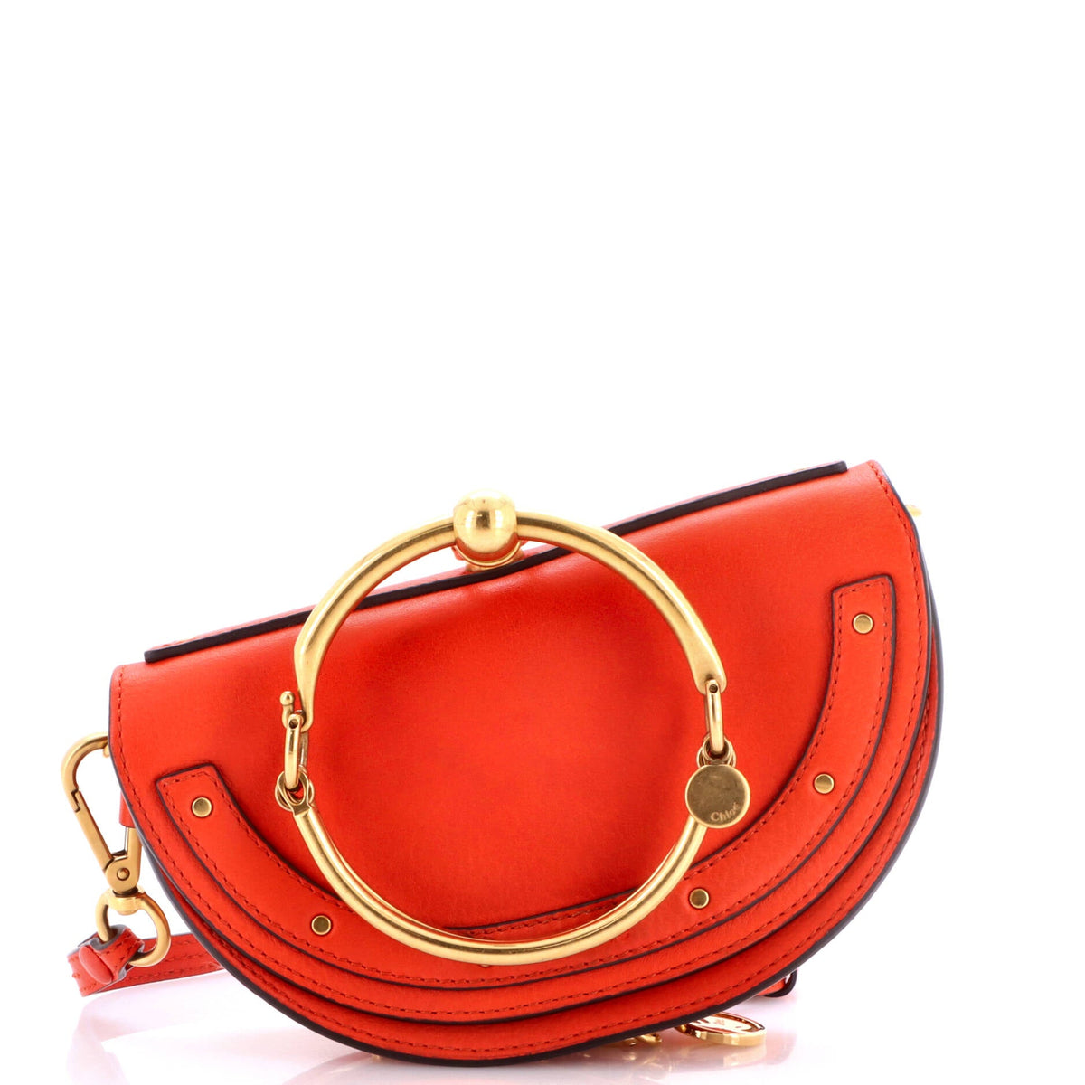 Chloe Nile Crossbody Bag Leather Mini