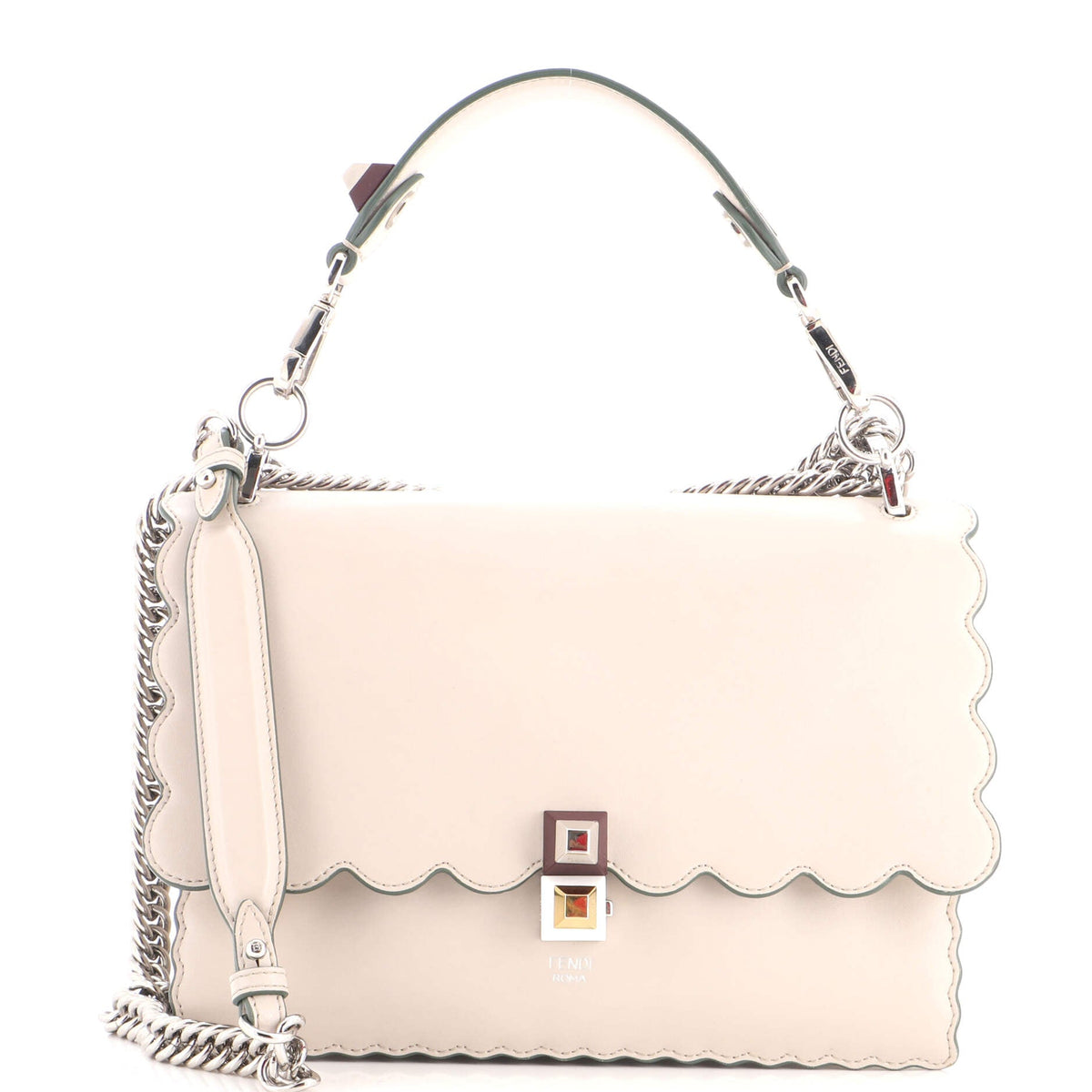 Fendi Kan I Bag Leather Medium