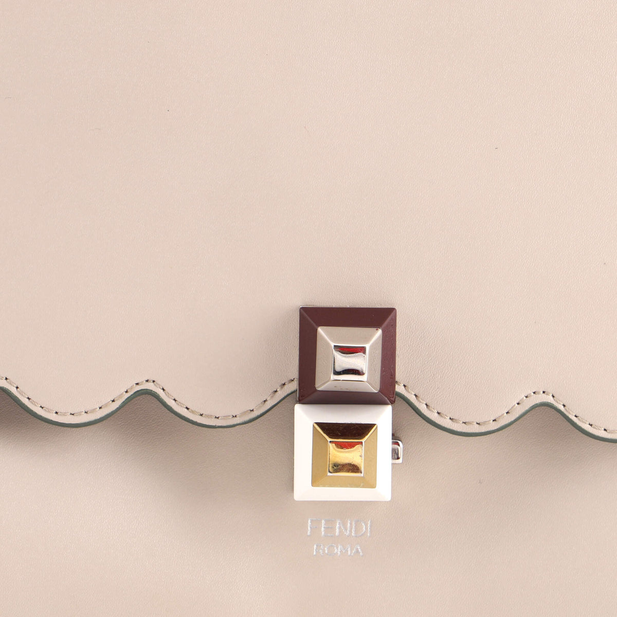 Fendi Kan I Bag Leather Medium