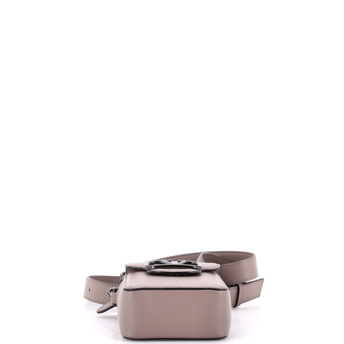 Valentino Garavani VLogo Loco Front Pocket Camera Bag Leather Mini