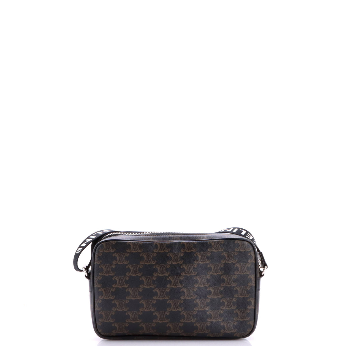 Celine Messenger Bag Triomphe Coated Canvas Medium
