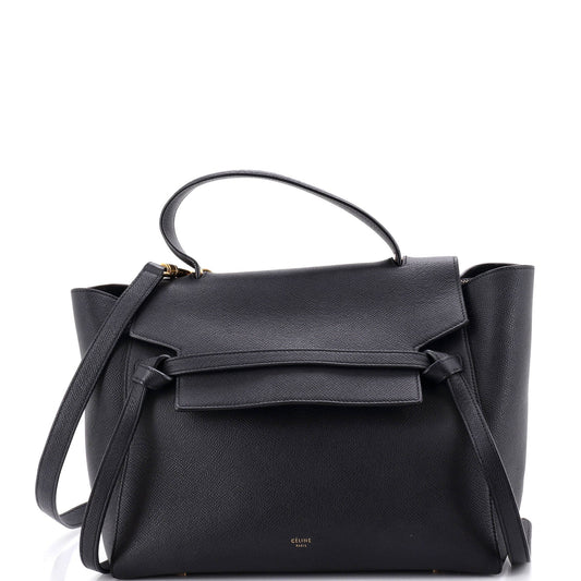 Celine Belt Bag Textured Leather Mini