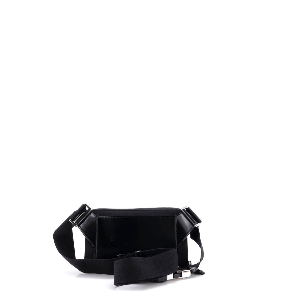 Prada Zip Around Front Pocket Belt Bag Re-Nylon with Leather