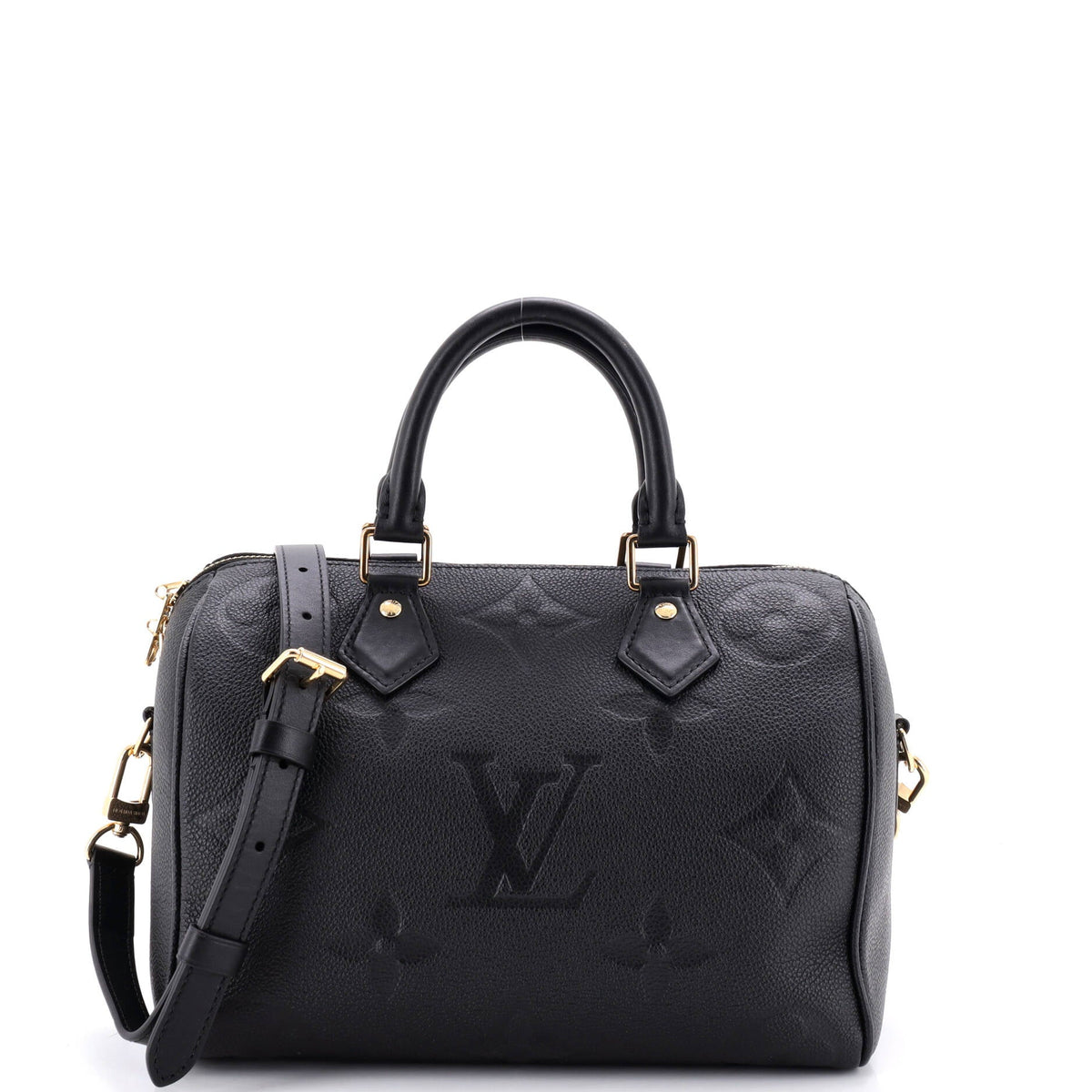 Louis Vuitton Speedy Bandouliere Bag Monogram Empreinte Giant 25