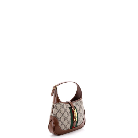 Gucci Jackie 1961 Hobo GG Coated Canvas Mini