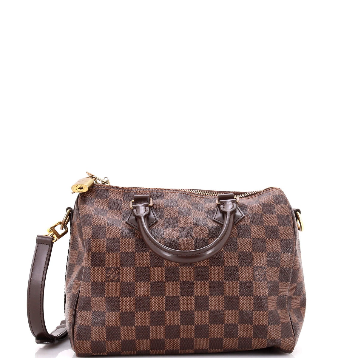 Louis Vuitton Speedy Bandouliere Bag Damier 25