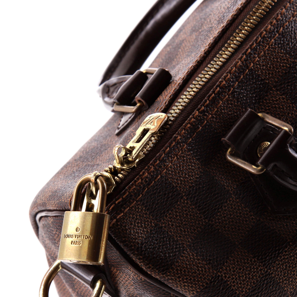Louis Vuitton Speedy Bandouliere Bag Damier 25