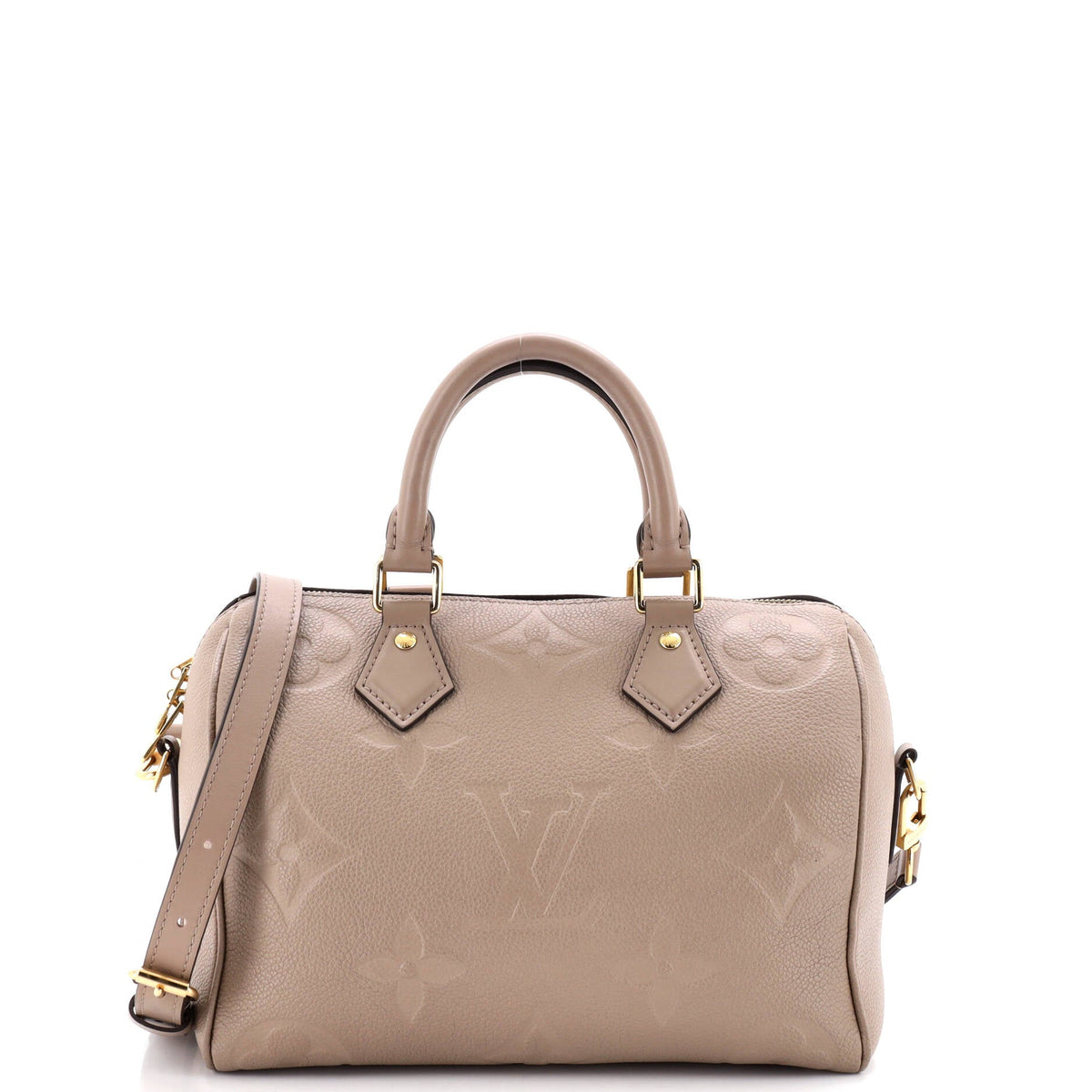 Louis Vuitton Speedy Bandouliere Bag Monogram Empreinte Giant 25