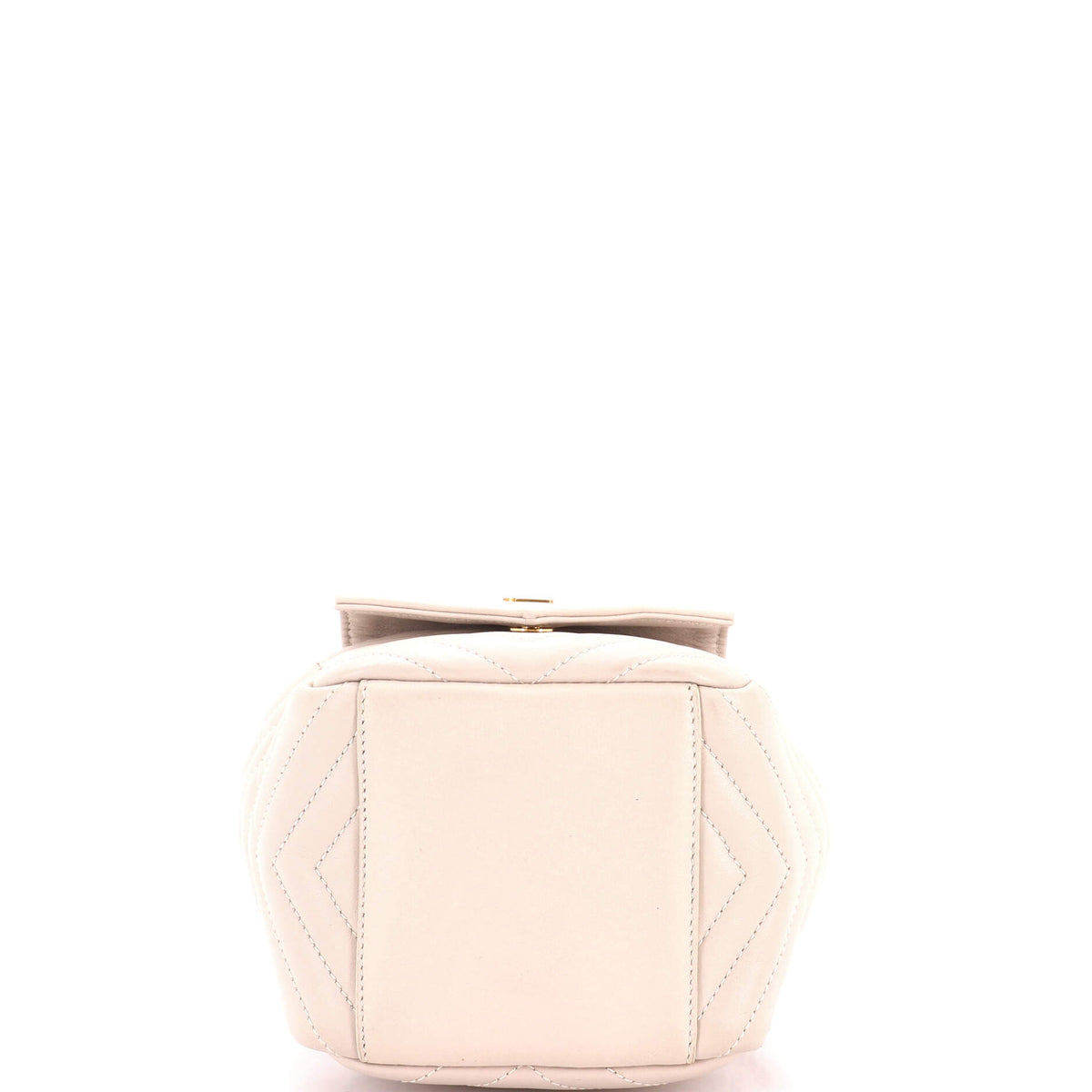 Saint Laurent Joe Bucket Bag Matelasse Chevron Leather Mini