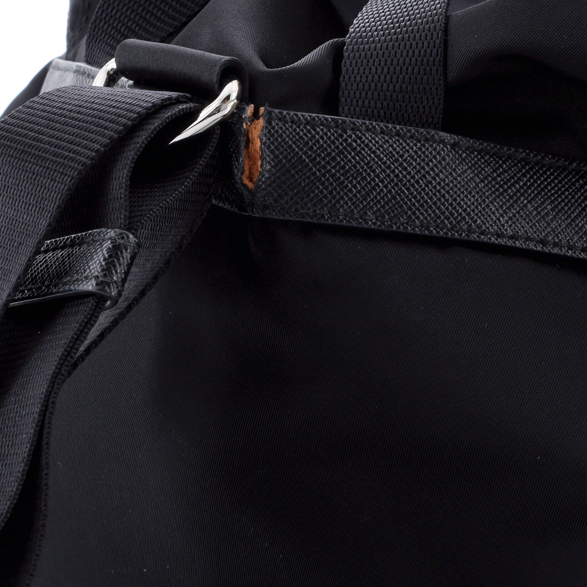 Prada Double Front Pocket Backpack Tessuto Medium