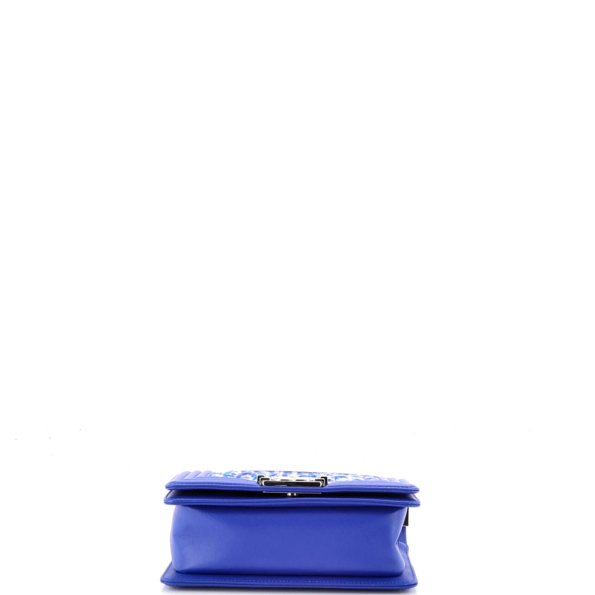 Chanel Boy Flap Bag Quilted Tweed Small