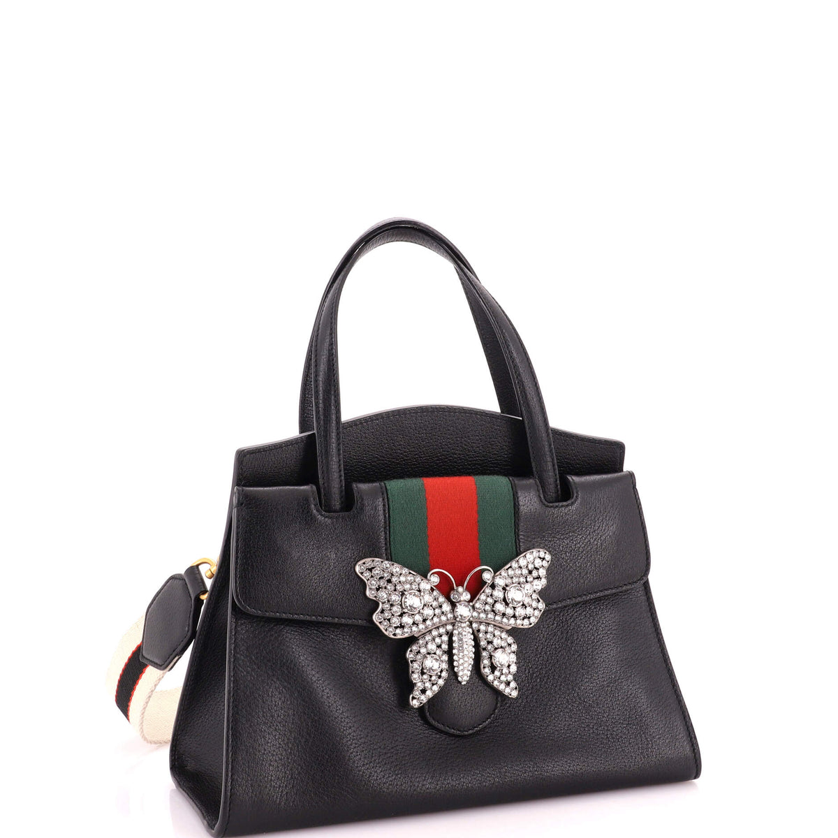Gucci Totem Top Handle Bag Leather Medium