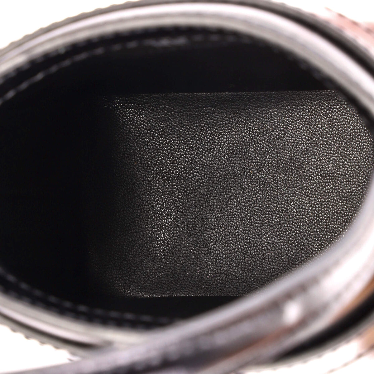 Givenchy GV Shark Lock Bucket Bag Leather Micro