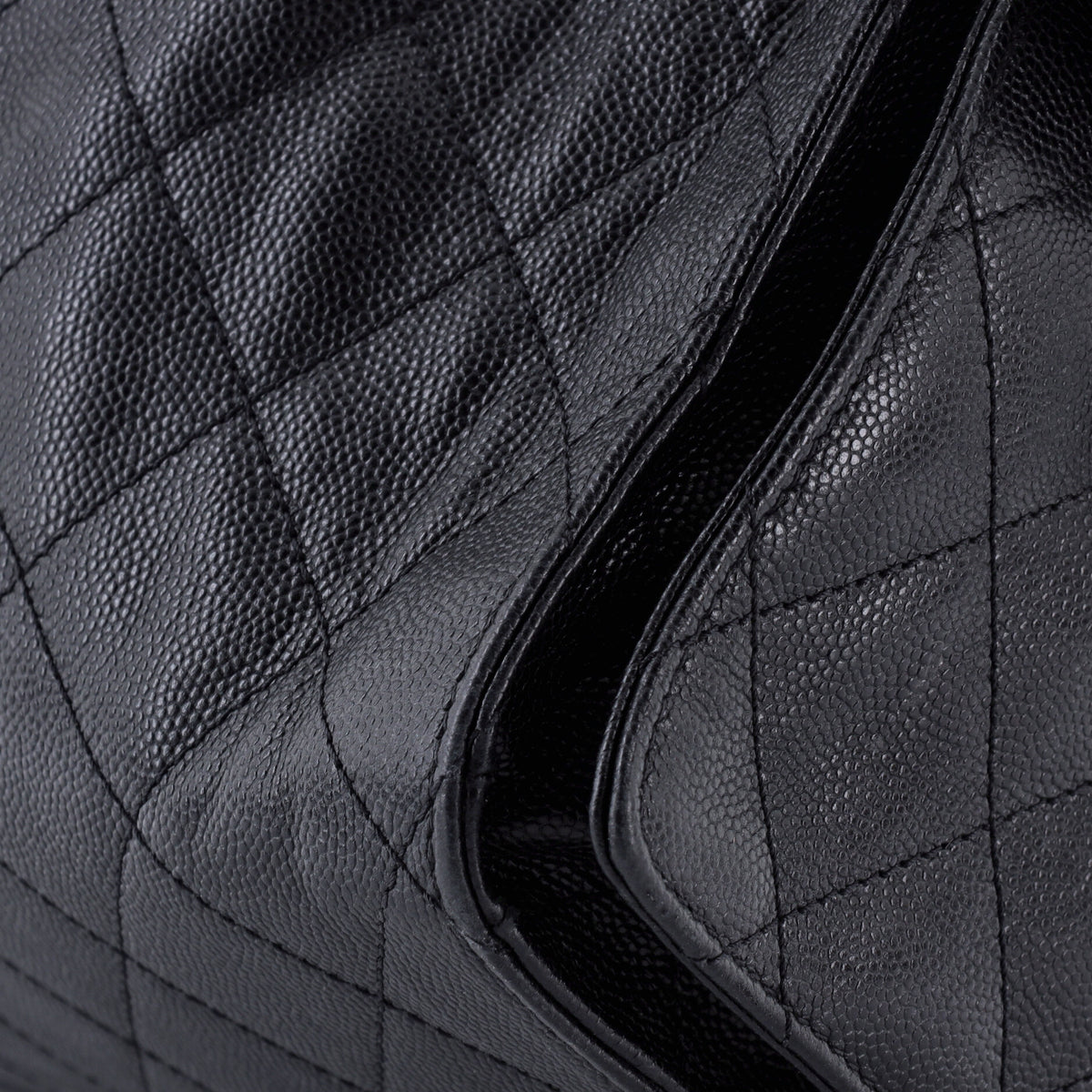 Chanel 25 Hobo Bag Quilted Caviar Medium