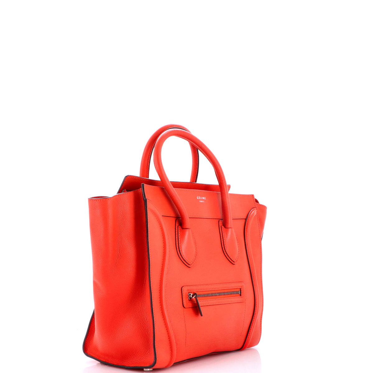 Celine Luggage Bag Grainy Leather Mini