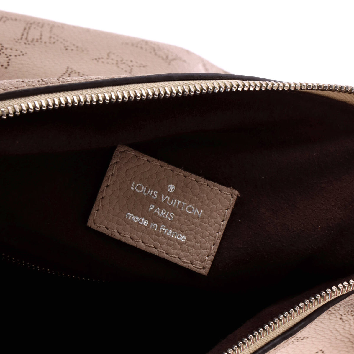 Louis Vuitton Babylone Handbag Mahina Leather BB
