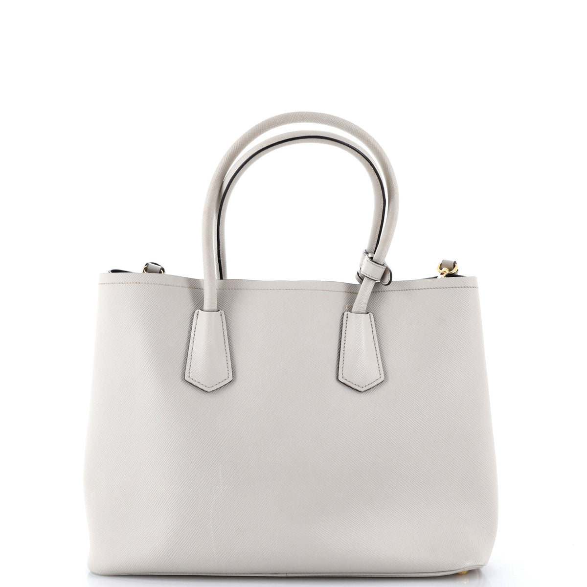 Prada Cuir Double Tote Saffiano Leather Large
