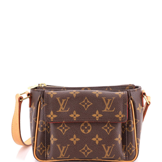 Louis Vuitton Viva Cite Handbag Monogram Canvas PM