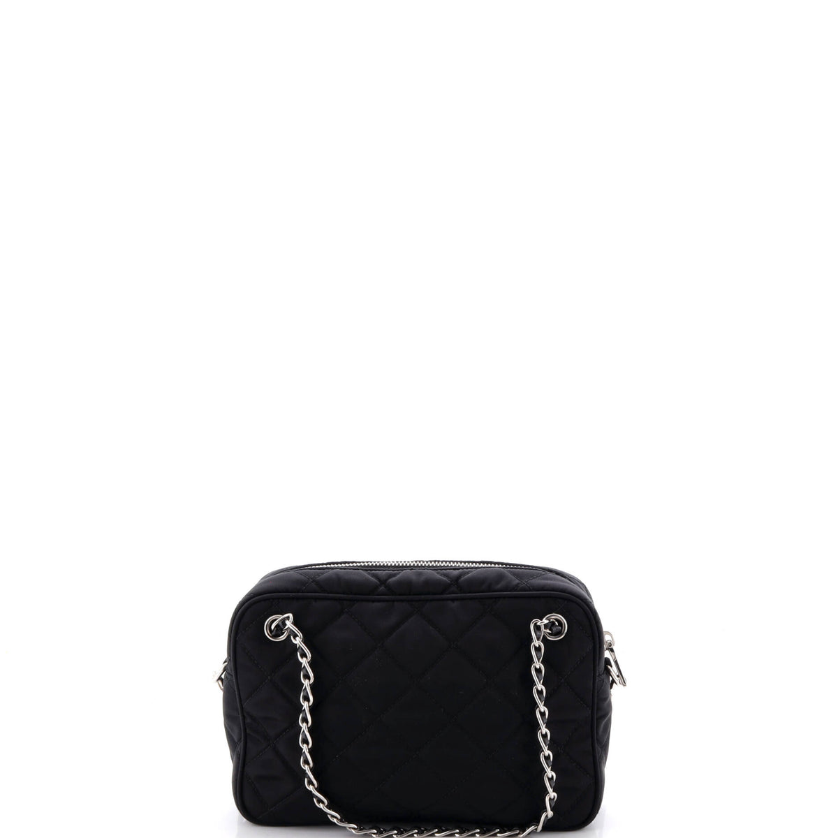 Prada Camera Bag Quilted Tessuto Small