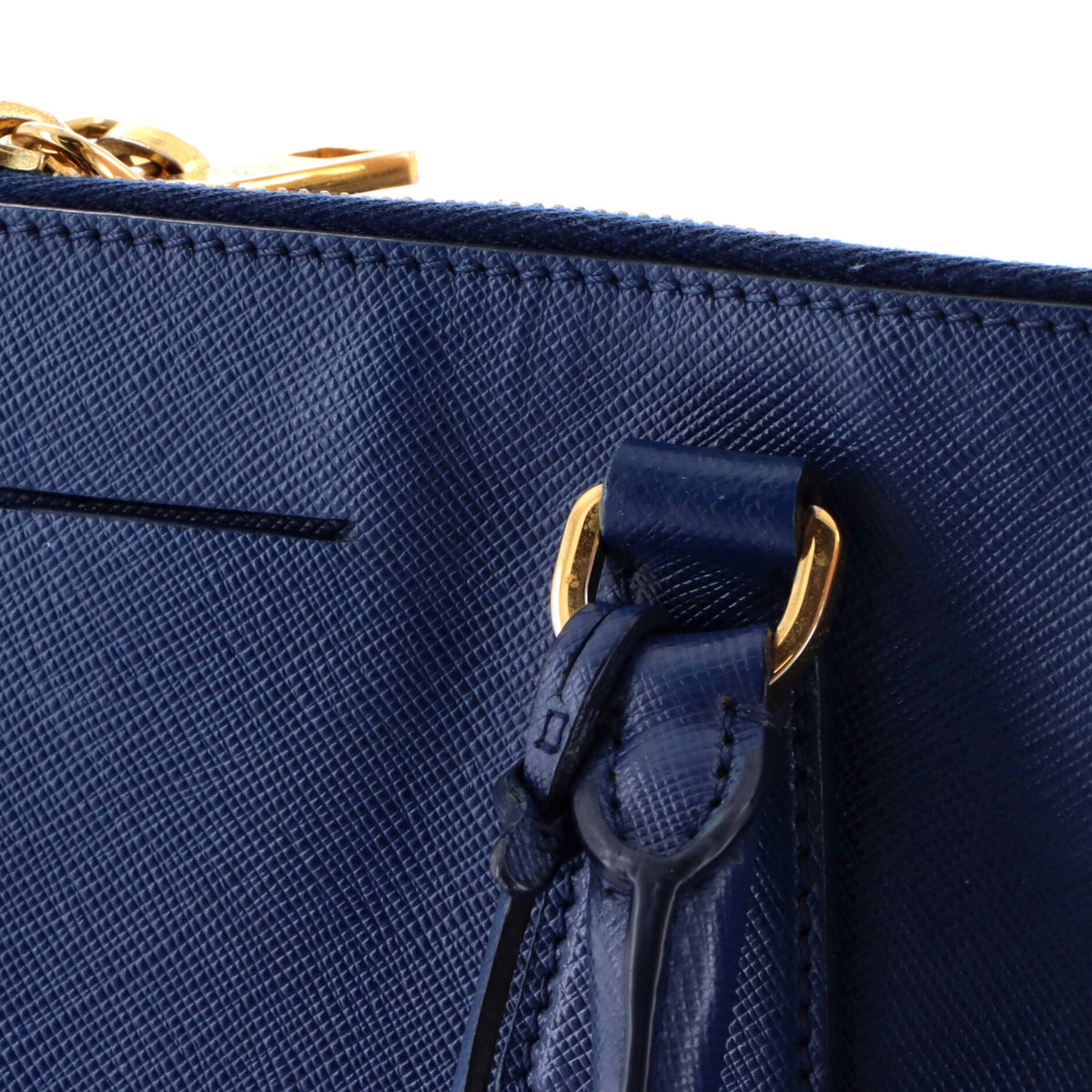 Prada Double Zip Lux Tote Saffiano Leather Large