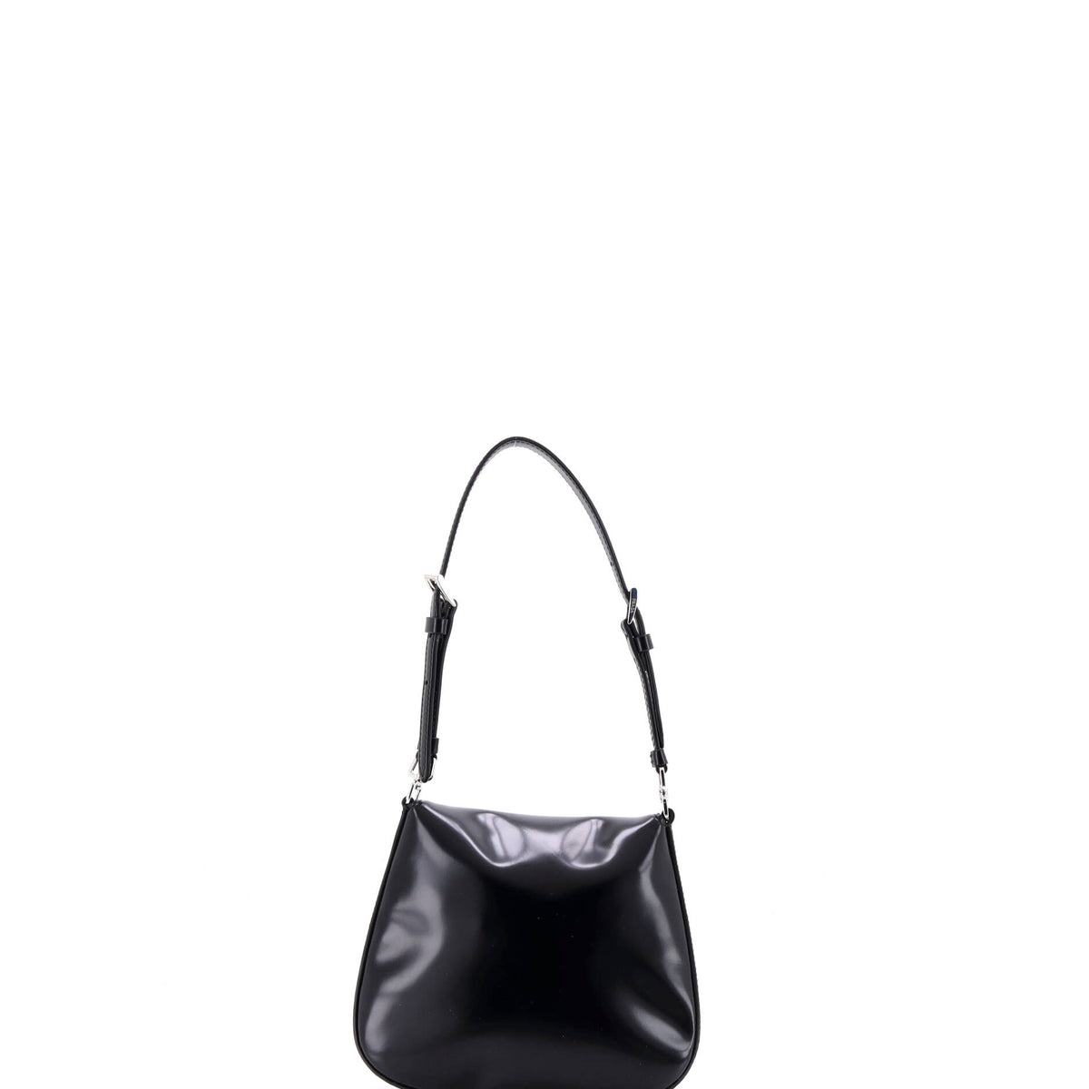 Prada Cleo Flap Shoulder Bag Spazzolato Leather Mini